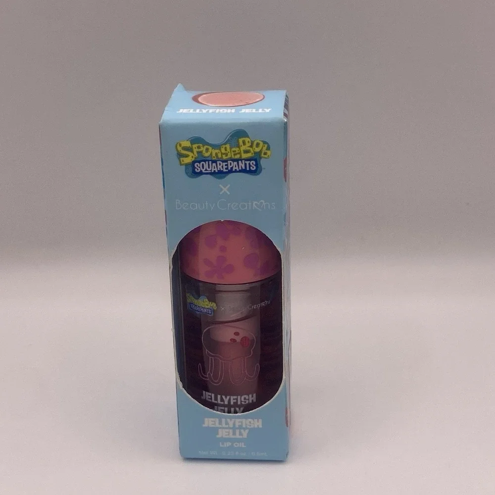 Spongebob X Beauty Creations JELLYFISH JELLY Lip Oil Lipgloss SEALED New!